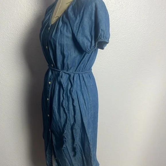 Light Weight Denim Dress - Picture 4 of 5